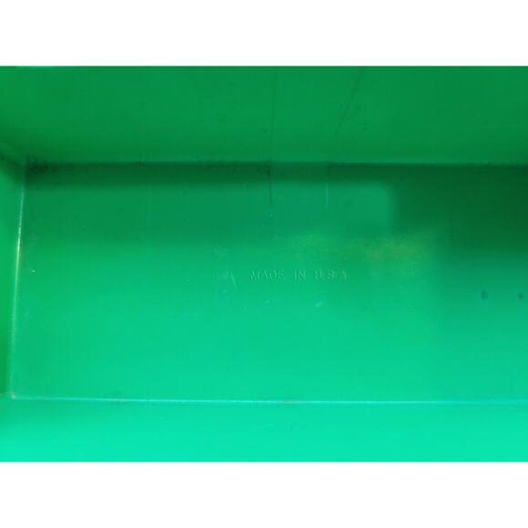 Vintage Fisher Price Toys #550 - Green/White Lunch Pail, Box, Kit - Picture 8 of 10